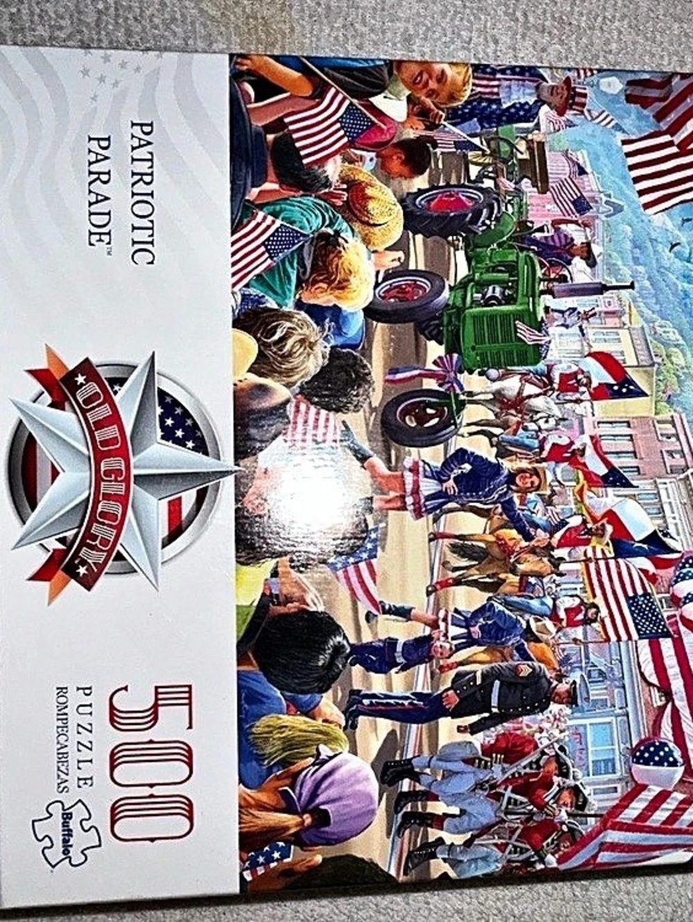 Buffalo Games Patriotic Parade 500-Piece Puzzle